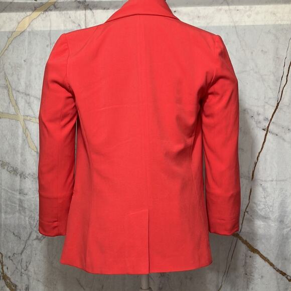 Eliza J Nordstrom Hot Pink Coral Women's Firtted Blazer size S - Picture 2 of 6